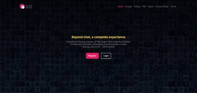 Grupo Chat - Landing Page Live Preview